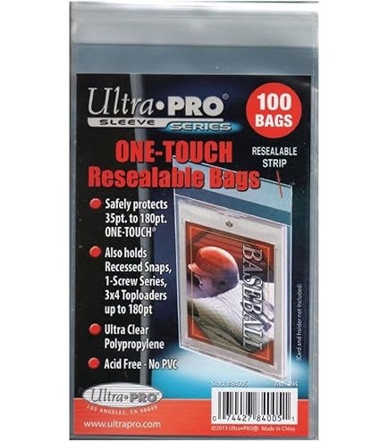 Amazon.com: CSP - SGC Graded Card Sleeves Resealable Bag - 2 Mil - 100 Bags 