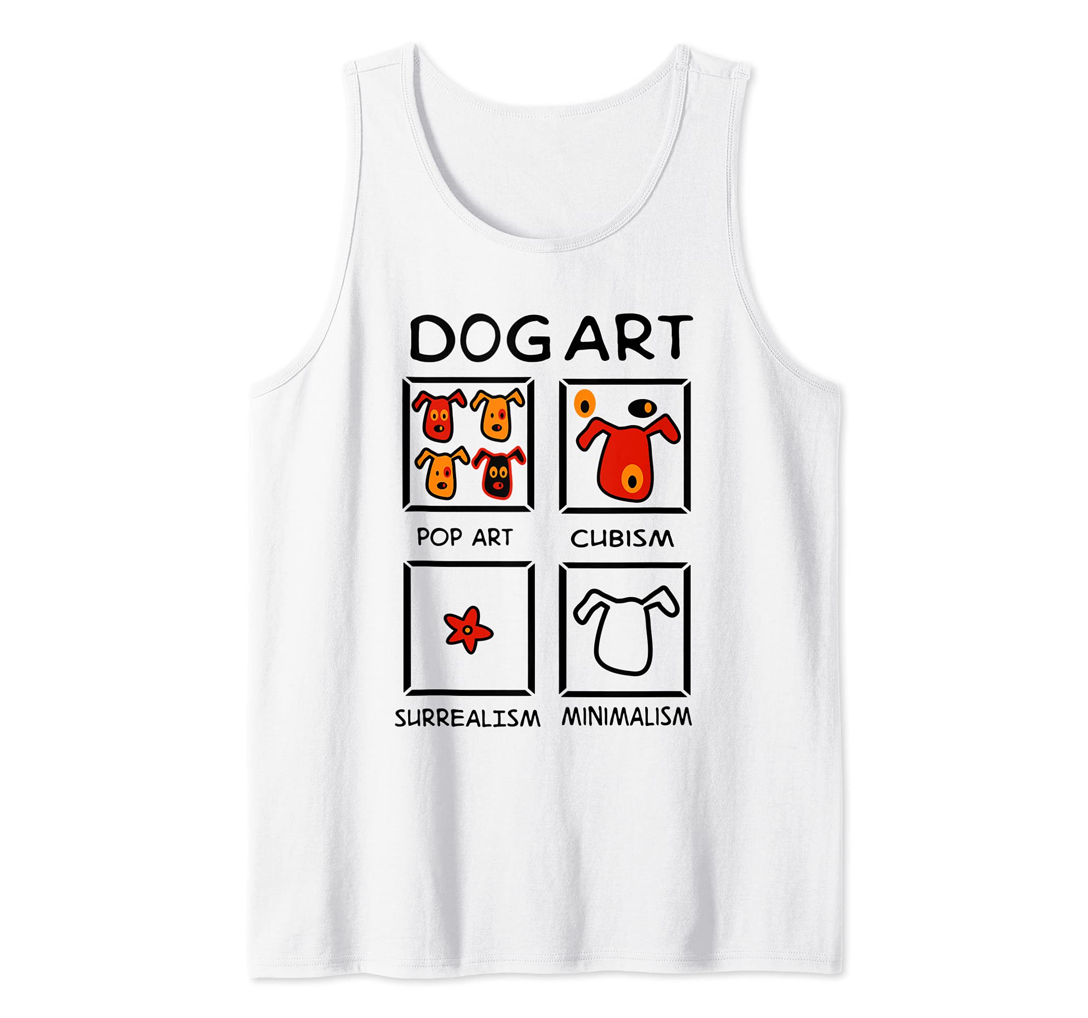 Dog Art Tank Top