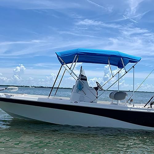 Boat Bimini Top Cover Canopy Replacement Marine Grade Waterproof