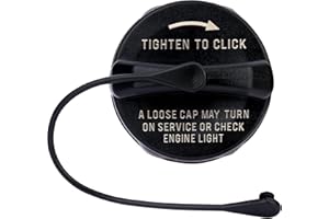 ONER AUTO PARTS Fuel Tank Filler Cap,Gas Cap Compatible with 2003-2018 Jeep Wrangler JK, 2003-2006 Jeep Wrangler TJ，Replace# 52100552AG, 5210 0552AG, 52030387AB, 52030387AA