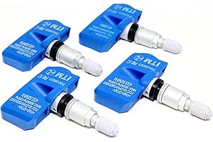 Set of 4 ITM 433mhz TPMS Tire Pressure Sensors for 2017-2019 Alfa Romeo Giulia Replacement
