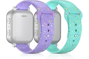 Polyjoy Soft Sport Replacement Strap, Silicone Band Compatible with Gizmo Watch 3, Adventure 3, 2, 1 Disney/Gabb/SyncUP kids/Cosmo Jr/AT&T amiGO Jr Watch, 20mm