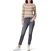 Sweet Baby Jamie Womens Novelty Stripe Sweater