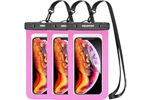 newppon Waterproof Phone Crossbody Case : Universal Crossbody Cell Phone Lanyard Compatible with iPhone