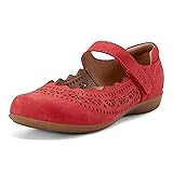 Earth Women's Brady Mary Jane Flat, Medium Red 610, 6