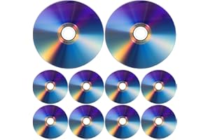 Garneck 25pcs Blank DVD Discs: Writable DVD-R - High Capacity Discs - Recordable & Printable Media CD for Video Storage Photo