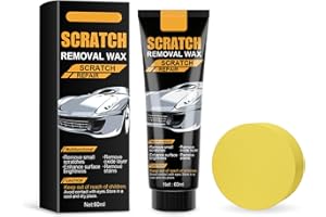Car Scratch Remover for Vehicles, Deep Scratch Repair Paste with Polishing Wax,Wipe Sponge Car Paint Scratch Repair Polishing
