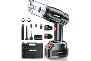 MBNGF Car Vacuum Portable Cordless, 50000PA High Power Suction & Blower, Handheld Vacuum Cleaner for Car, Home, Office, Birth