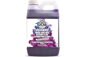 Chemical Guys Extreme Bodywash & Wax Foaming Car Wash Soap, (Works with Foam Cannons, Foam Guns or Bucket Washes) Safe for Ca