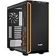 be quiet! Pure Base 600 Window Orange, BGW20, Mid-Tower ATX, 2 Pre-Installed Fans, Tempered Glass Window