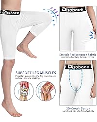 Dizoboee Youth Boys Compression Pants One Leg 3/4