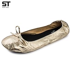 Silky Toes Foldable Flats for Women Purse Ballet