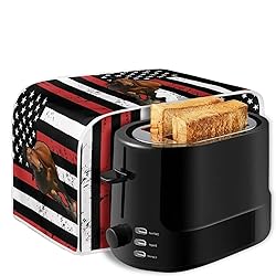 Talayituse American Flag Horse 4 Slice Toaster
