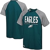 NFL Kids Youth 8-20 Unleashed Color Block Team Color Performance Primary Logo Short Sleeve T-Shirt