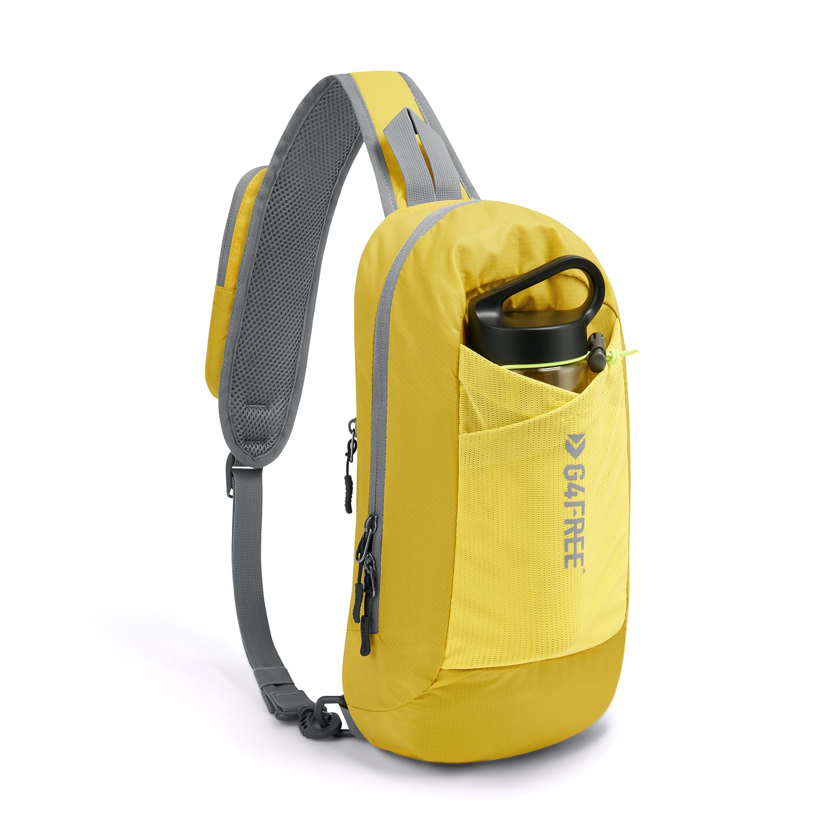 G4Free Sling Bag RFID Blocking Lightweight Crossbody Backpack Chest Shoulder Bag Casual Daypack for Sport Running Cycling