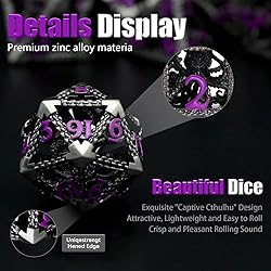 DND Dice Set Dungeons and Dragons Dice, ZHOORQI