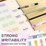 Hanyousheng 360 Colour Sticky Tabs 18 Colors 2.5x2.8 cm Reusable view 4