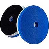 5.5" Lake Country HDO Blue Foam Heavy Polishing Pad (1-Pack) – Premium Heavy Duty Orbital Polishing Pad for Painted Surfaces – Fits 5" Backing Plate
