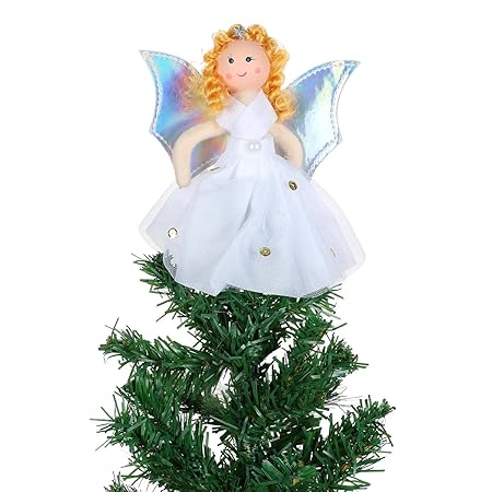 3springs Flying Magic Angel Fairy Christmas Tree Topper Amazon Co