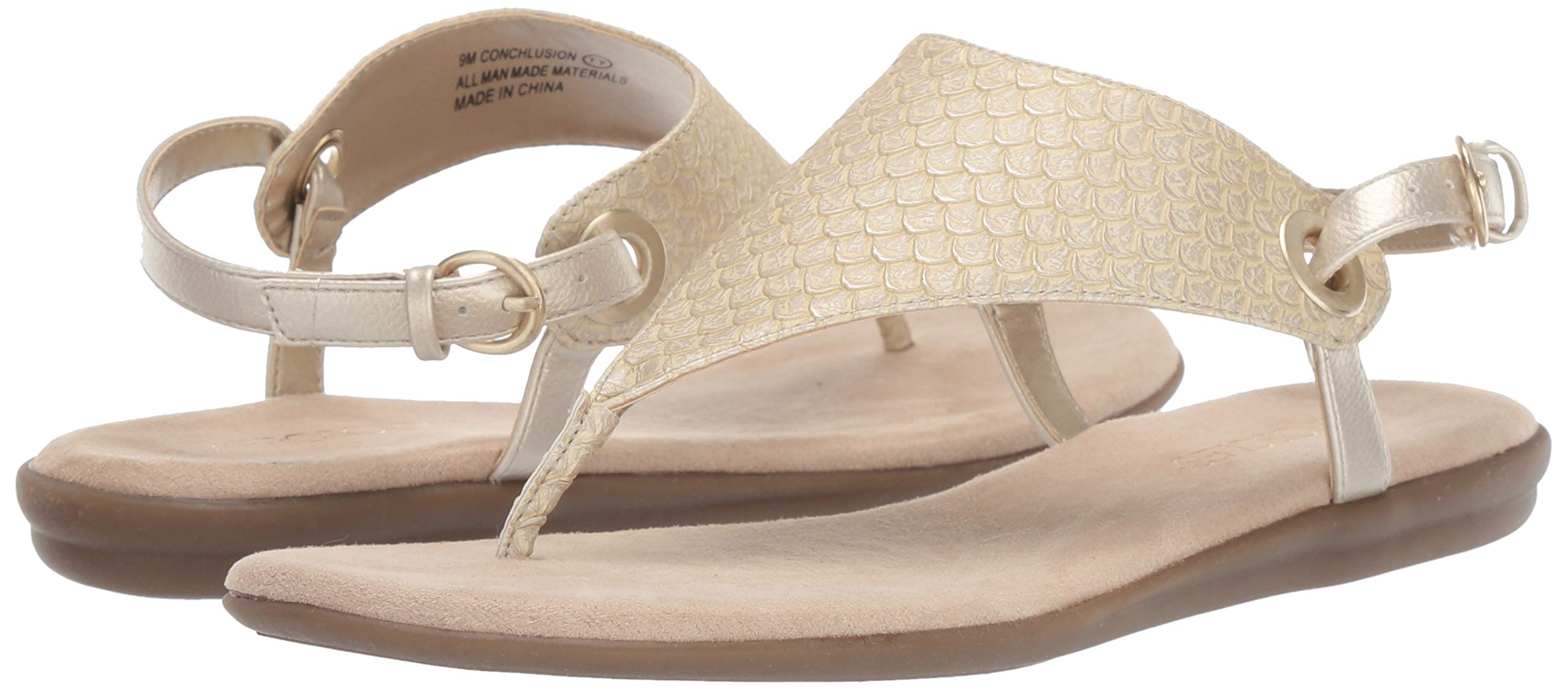 aerosoles conchlusion tan gladiator sandals