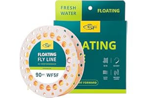 SF Fly Fishing Line with Two Welded Loops Weight Forward Floating Fly Lines Trout 90FT WF2 3 4 5 6 7 8 9F Multi-Color Freshwa