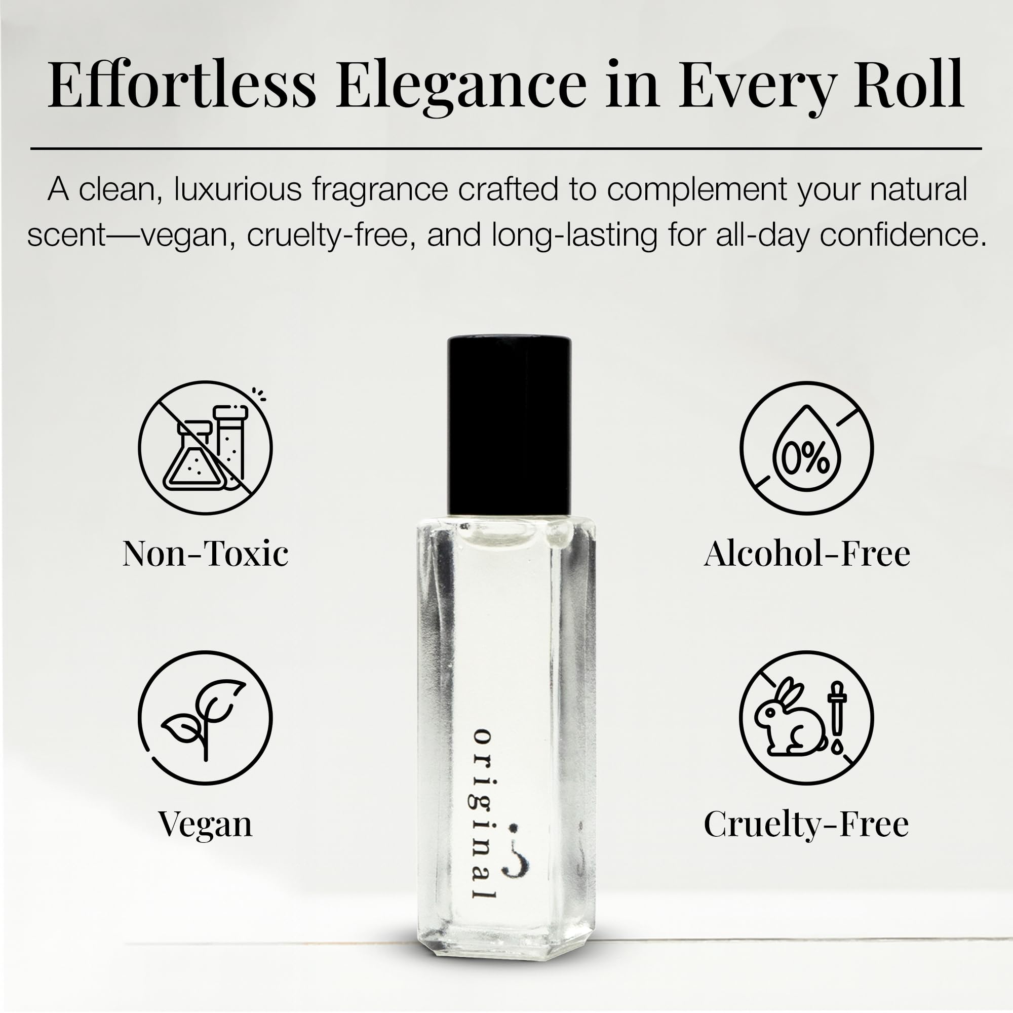 Riddle Original Roll On Pheromone Perfume Made in USA - Premium Rollerball Subtle Fragrance for Women - Long-Lasting Cruelty-Free Alcohol-Free Gentle on Skin - Ideal for Daily Use and Travel