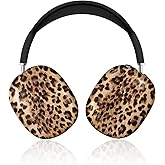 Joyleop for Airpods Max Case - Stylish Durable Hard for AirPods Max Covers, Cool Protective Headphones Case with Unique Design, Pretty Essential Accessories for Headphones, Leopard