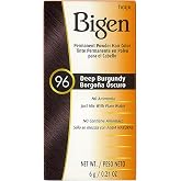 Bigen Permanent Powder Hair Color 96 Deep Burgundy 1 ea 0.21 oz