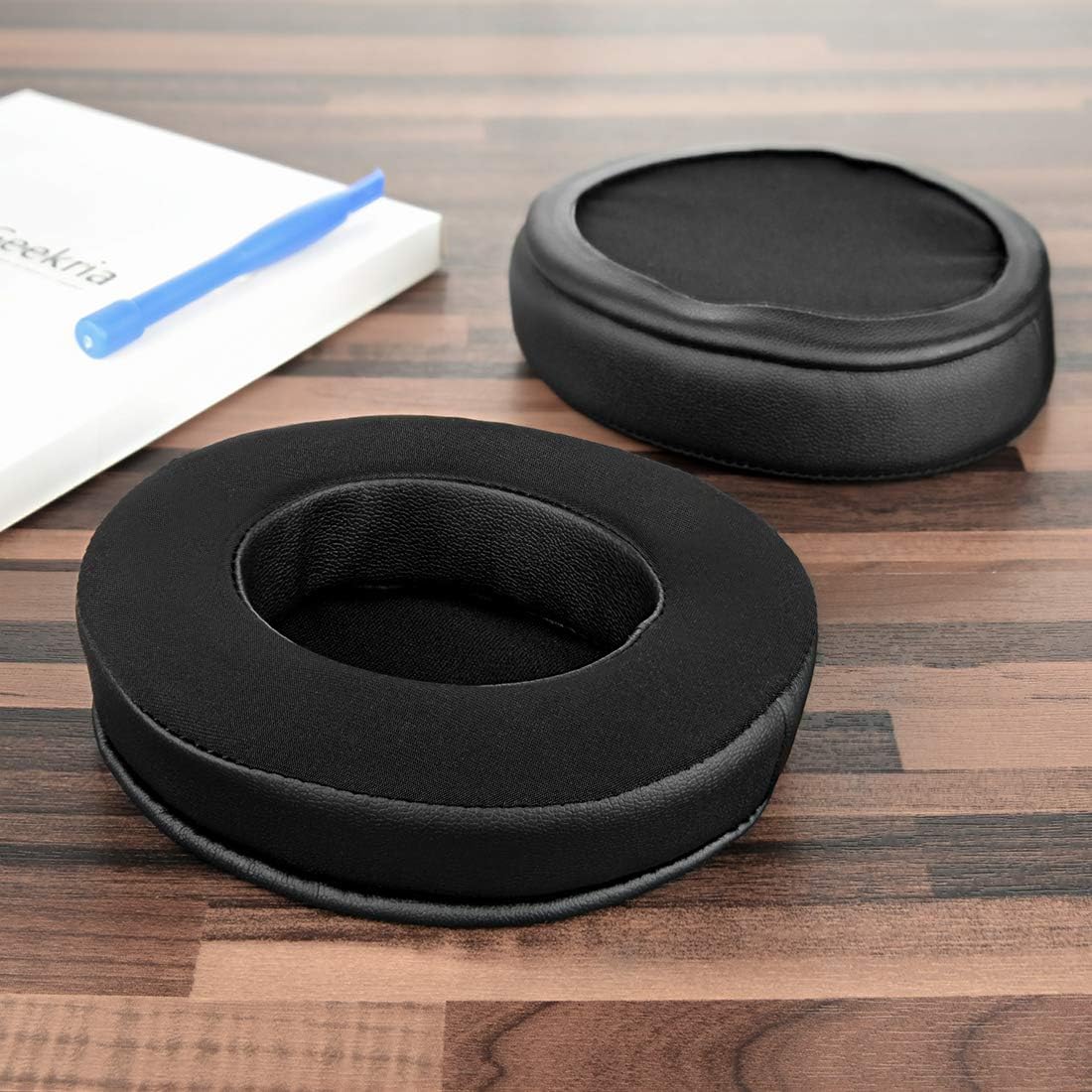 Geekria Sport Cooling Gel Replacement Ear Pads for Sony MDR-CD250 Headphones Ear Cushions, Repair Parts (Black) - Image 5