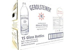GEROLSTEINER Sparkling Mineral Water 15Pk, 25.3 FZ