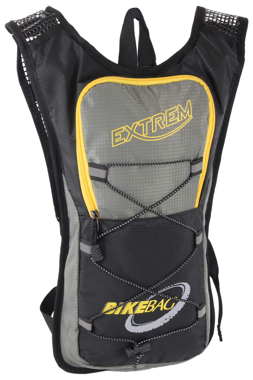 Bag Street - Ultralight Bicycle Backpack - Hiking Backpack Trekking Backpack - Outdoor Daypack with Chest Strap Black - 5 Litres