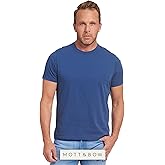 Mott & Bow Men’s Driggs Classic Crew Neck T-Shirt – 100% Combed Cotton, Everyday Fit, Durable & Pre-Shrunk
