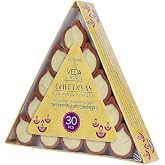 Welburn Veda&amp;Co&trade; Pure Cow Ghee Diya for Puja - 30 Pieces, 45 Minutes Burn Time, Clarified Butter Filled, Paraffin Free, Clay Diya Lamp, Ready to Use Diya, Yoga &amp; Meditation, Eco Friendly Pooja Diyas