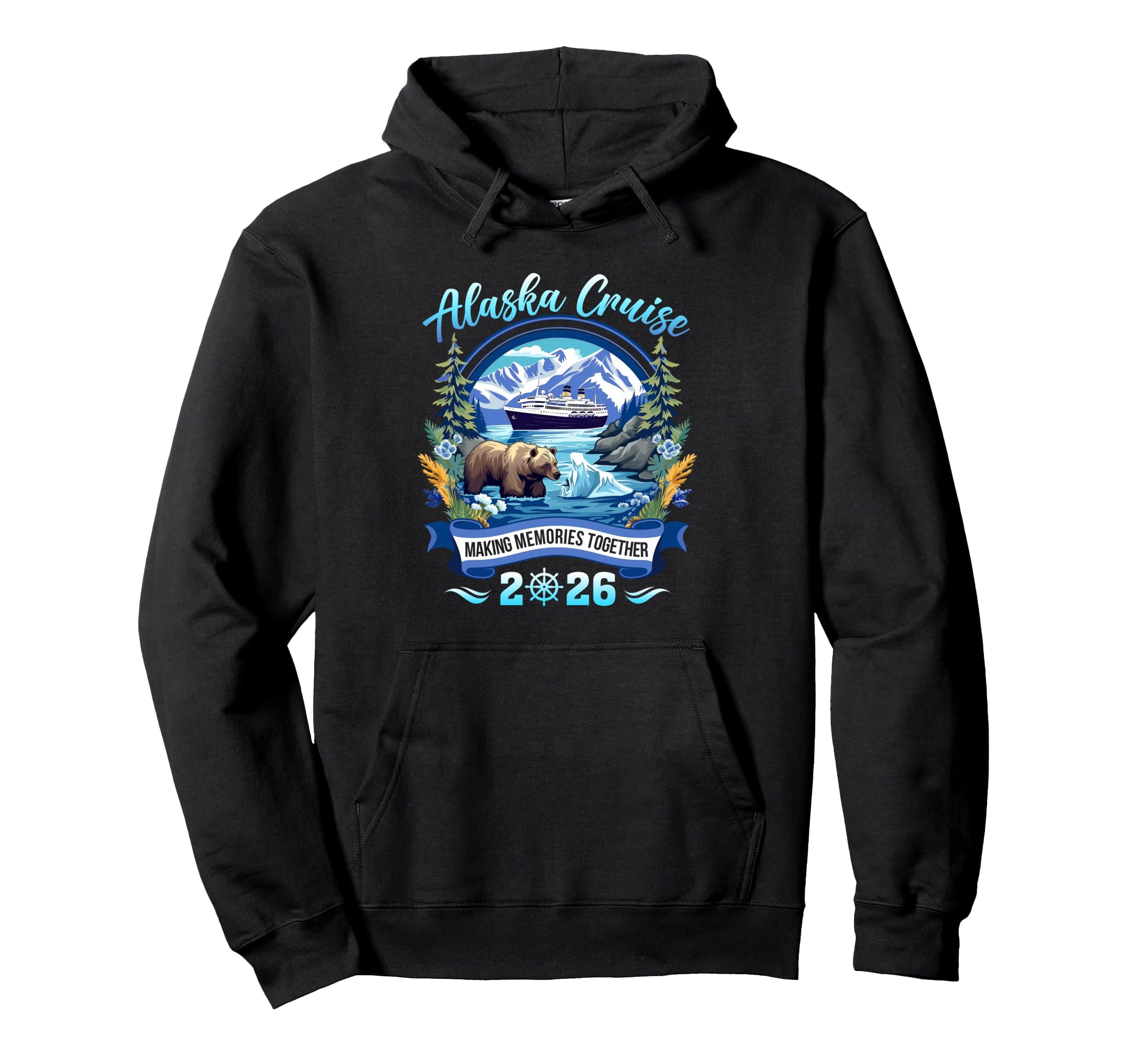 Photo 1 of Matching Family Friends And Group Alaskan Alaska Cruise 2026 Pullover Hoodie
COLOR: BLUE
SIZE: XL