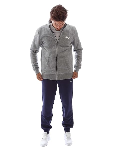 tuta puma uomo grigio