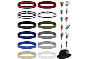 Breathffy 24 Pcs Hat Bands Decorative Feathers for Cowboy Panama Western Costume Headwear Women Men