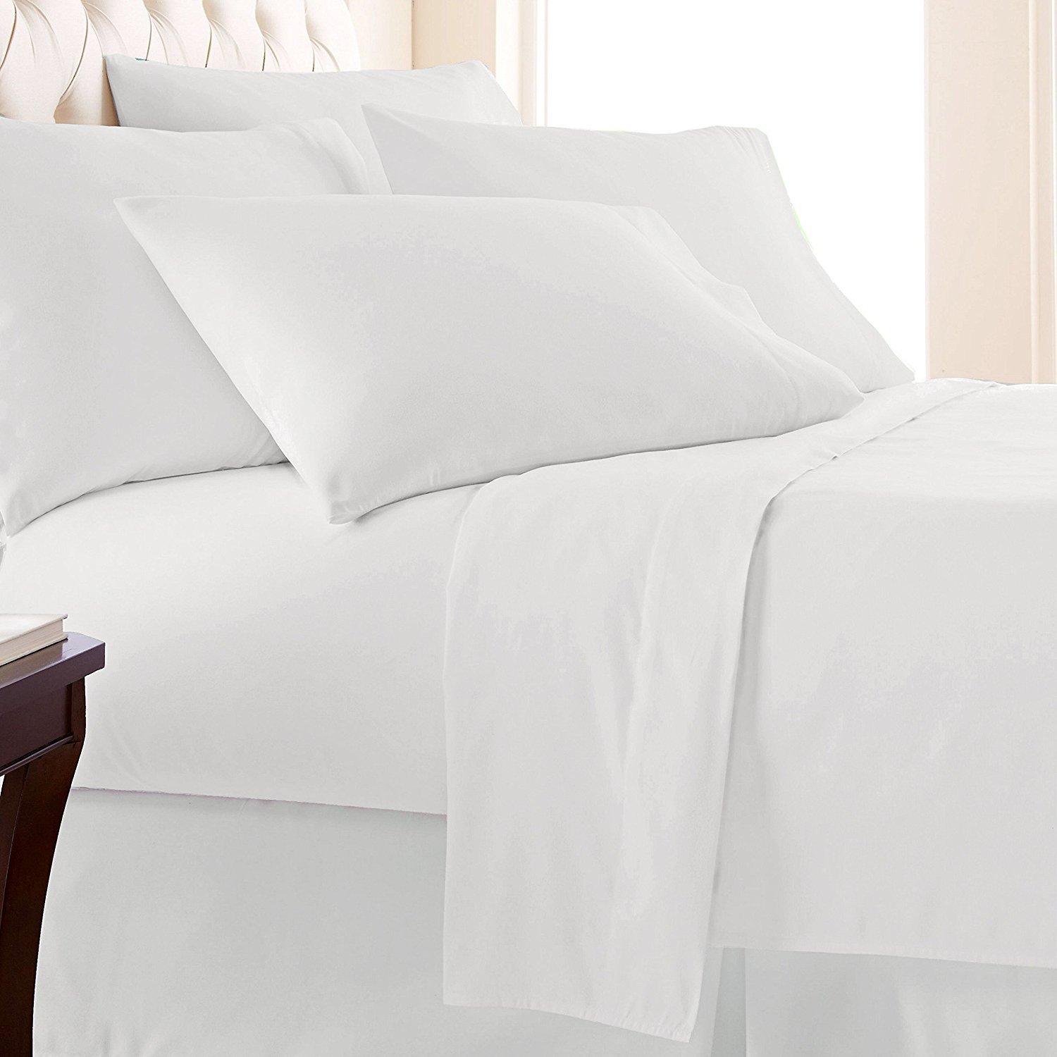 400 Thread Count Sheet Set, 100 Longstaple Cotton White California