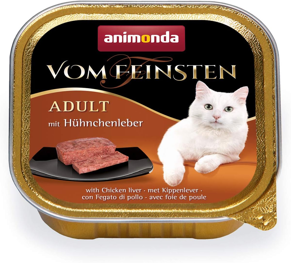 animonda Vom FeinstenAdult 6 x 100g - Chicken Liver