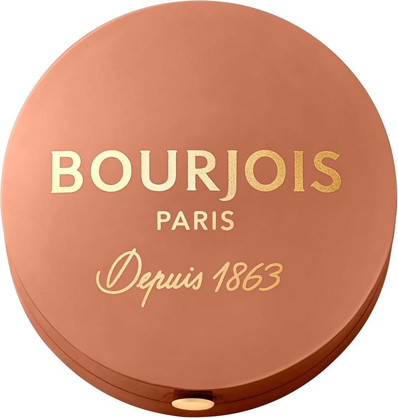 Bourjois Little Round Pot Blusher 85 Sienne with Mirror & Brush