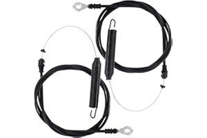 LIYYDS 2Pcs Deck Engagement Clutch Cable AYP Lawn Tractor 408319 435110 532408319 532435110 197257 408319 408714 435111 53219