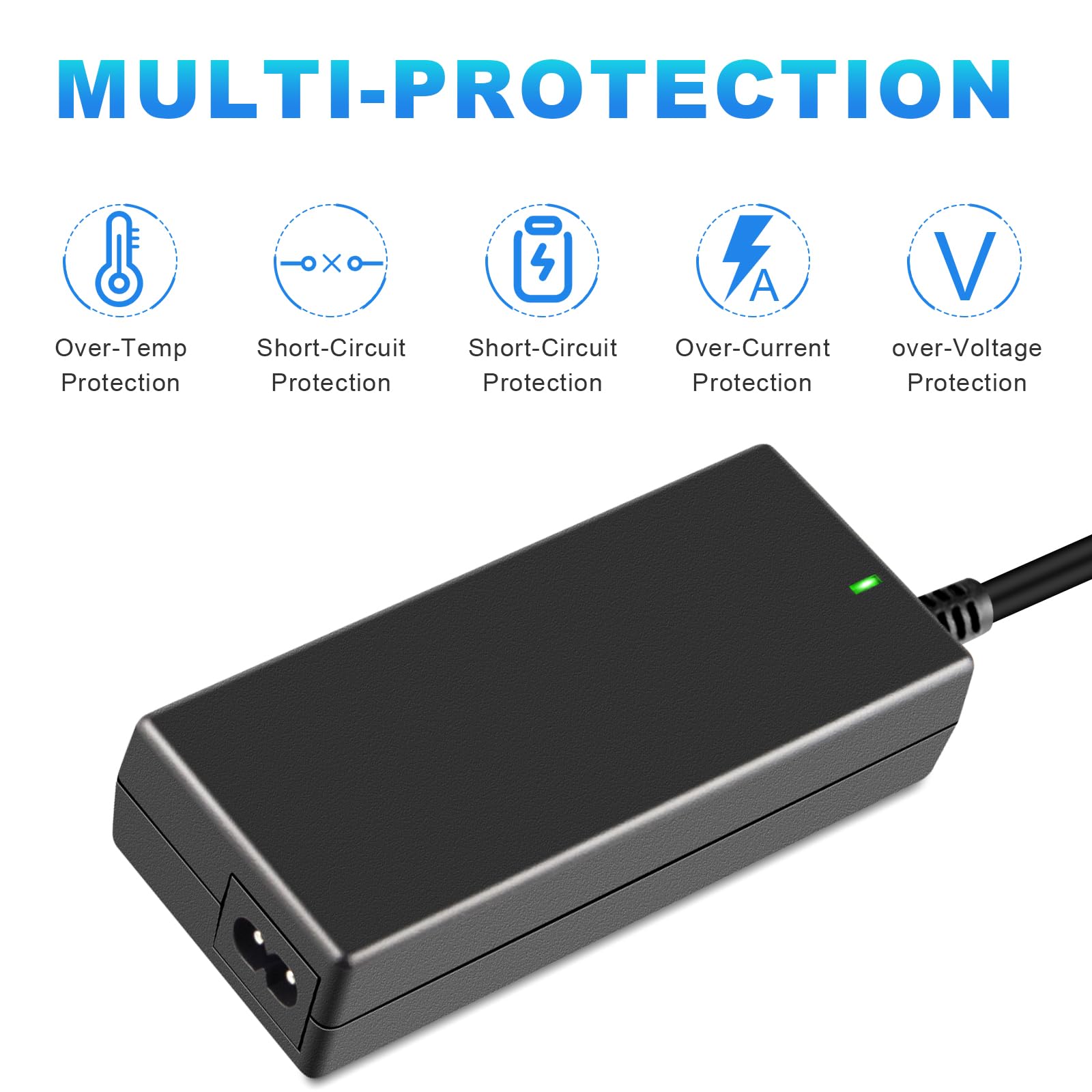 24V 2A Scooter Battery Charger for Golden Buzzaround Lite, Jazzy Power Chair,Pride Hoveround Mobility,Schwinn S300 S350 S400 S500 S650,Ezip 400 500 650 750 900 Mountain Trailz,Shoprider