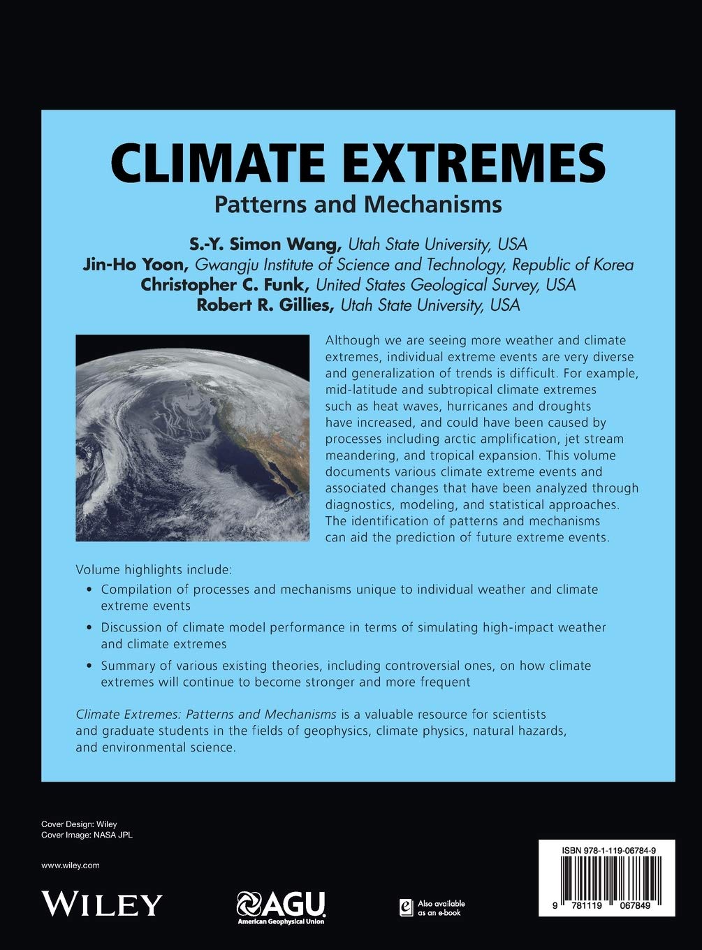Buy Climate Extremes Patterns And Mechanisms 226 Geophysical Monograph Series Book Online At Low Prices In India Climate Extremes Patterns And Mechanisms 226 Geophysical Monograph Series Reviews Ratings Amazon In