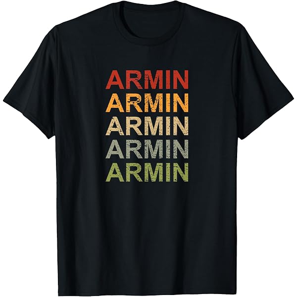 Amazon.com: Womens Retro Armin Personalized, Armin Name, Boy Man