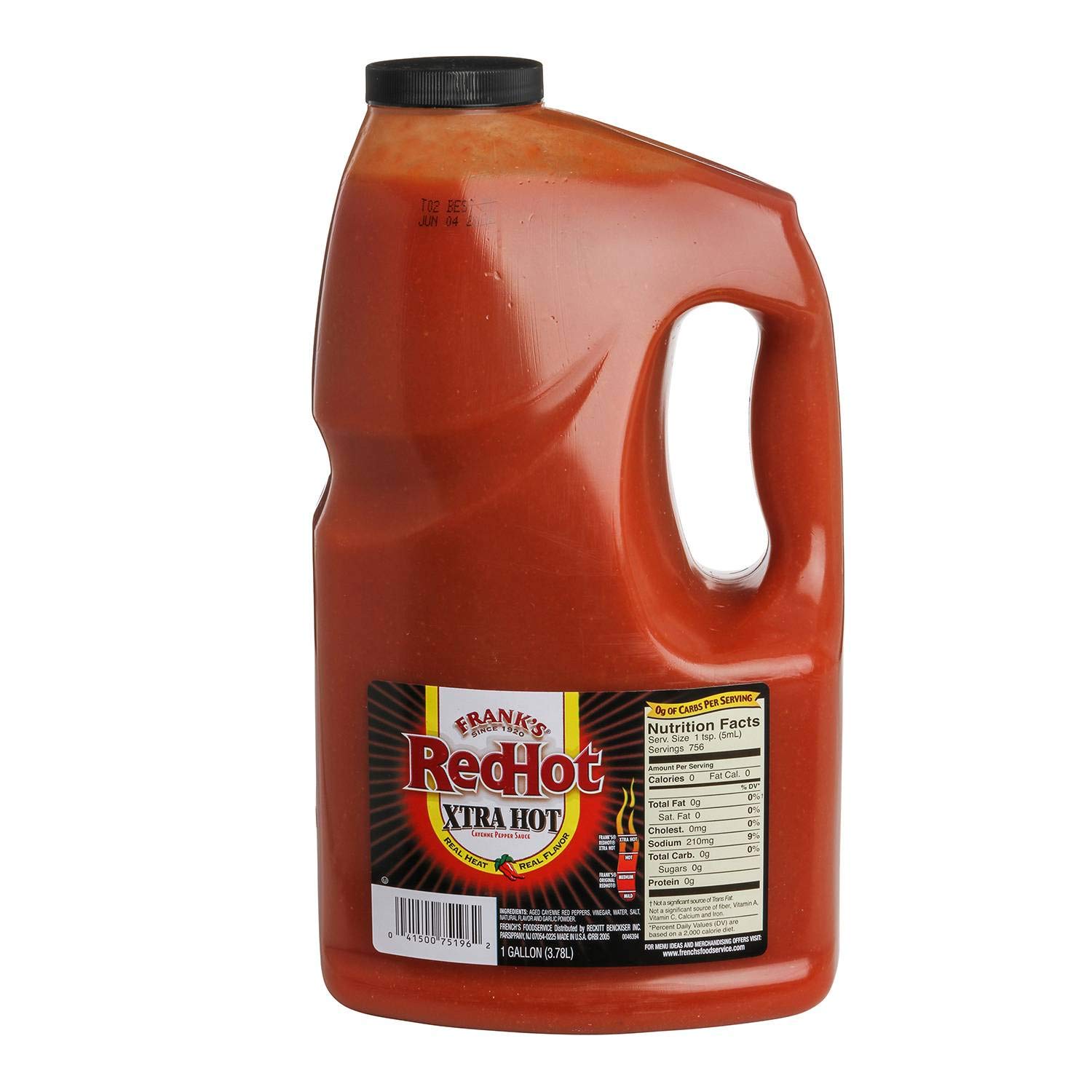Frank's Red Hot Xtra Hot Cayenne Pepper Sauce 1 Gal (2 Pack) on Galleon