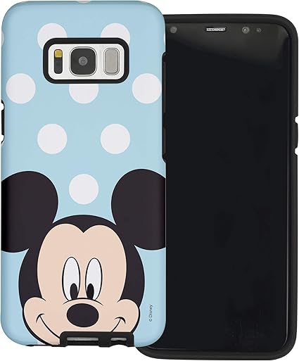 Amazon Co Jp Galaxy S6 Edge ケース と互換性があります Disney Mickey Mouse ディズニー ミッキーマウス ダブル バンパー ケース デュアルレイヤー ギャラクシー S6 エッジ ケース ドット ミッキーマウス 並行輸入品 家電 カメラ