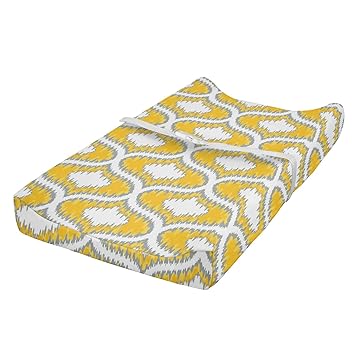 mustard yellow changing pad cover