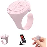 SOFAMIRI TikTok Scrolling Ring, Remote Control for TikTok iPhone | Bluetooth Camera Remote, Scrolling Ring for iPhone Android Facebook YouTube Instagram, Auto Tapper for Tiktok Live