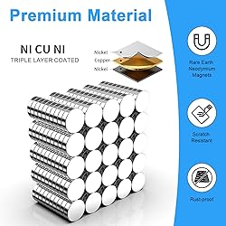Refrigerator Magnets, Caturledas 250 Pack 8x2mm