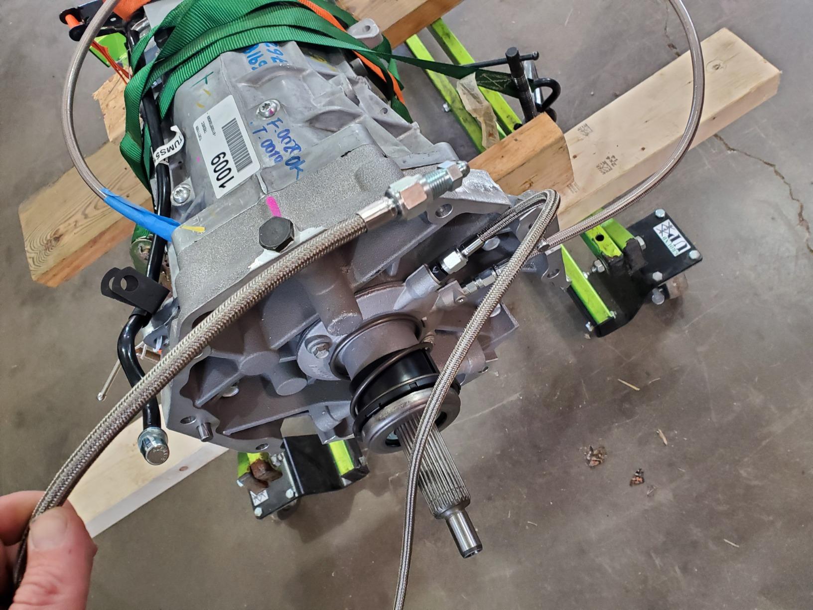 Hinson Motorsports Remote Clutch Bleeder Line, C5, GTO, 4th