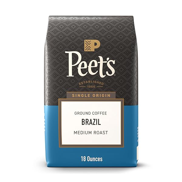 PEET’S COFFEE, MEDIUM ROAST GROUND COFFEE, 100% ARABICA...